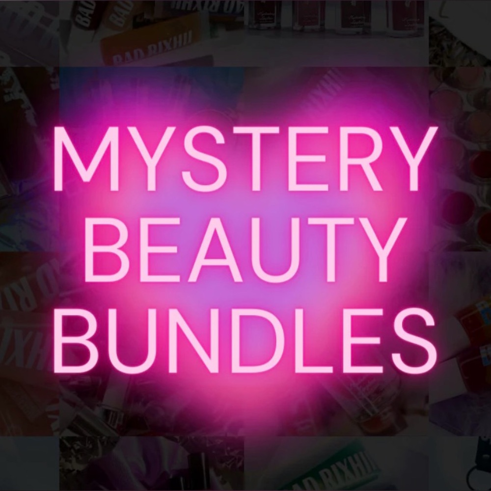 MYSTERY BEAUTY BUNDLES! Includes all BRAND NEW beauty items.
